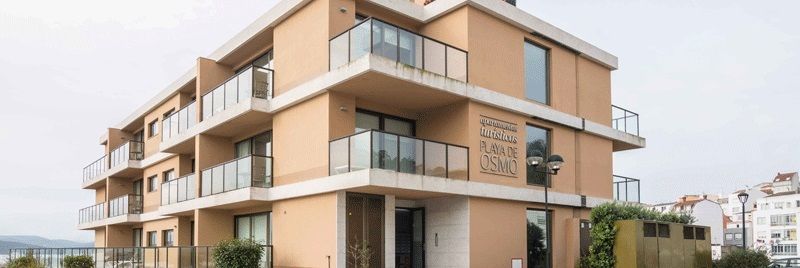 Apartamentos Turisticos Playa De Osmo Corme المظهر الخارجي الصورة